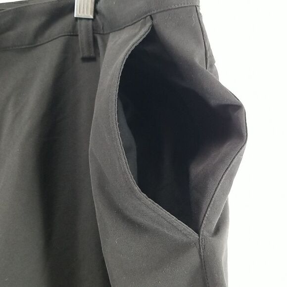 Adidas Pants Men's Size 40  Black Workout Exercise Gym Golf Pockets Athleisure - Picture 4 of 11